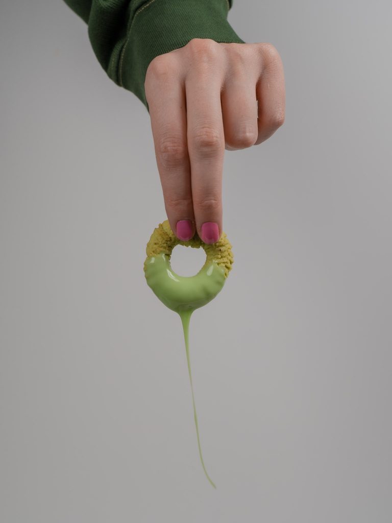 Green Spritz Hand